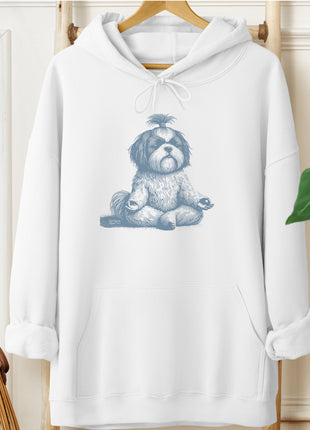 Shih Tzu Meditate Yoga Hoodie