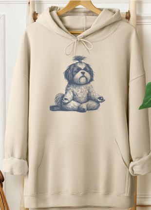 Shih Tzu Meditate Yoga Hoodie