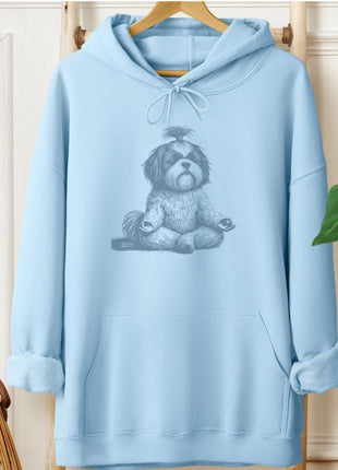 Shih Tzu Meditate Yoga Hoodie
