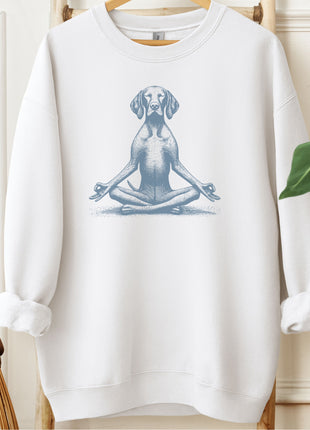 Vizsla Meditate Yoga Sweatshirt
