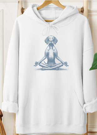 Vizsla Meditate Yoga Hoodie