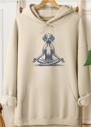 Vizsla Meditate Yoga Hoodie