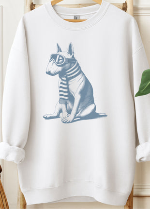 English Bull Terrier Winter Sport Sweatshirt