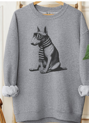 English Bull Terrier Winter Sport Sweatshirt