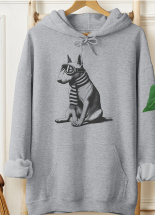 English Bull Terrier Winter Sport Hoodie