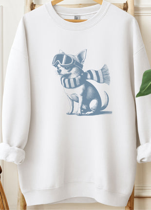 Chihuahua Winter Sport Sweatshirt