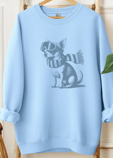 Chihuahua Winter Sport Sweatshirt