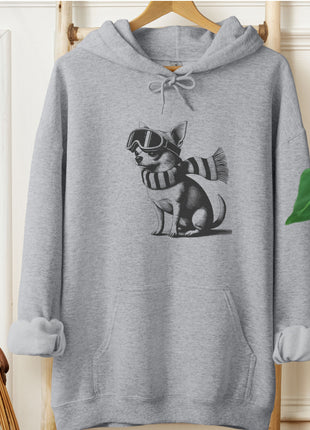 Chihuahua Winter Sport Hoodie