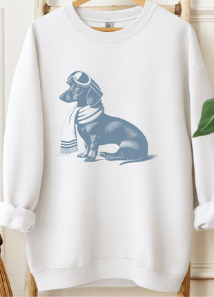 Dachshund Winter Sport Sweatshirt
