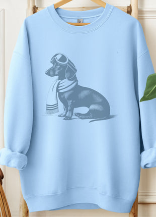 Dachshund Winter Sport Sweatshirt