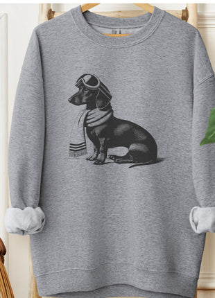 Dachshund Winter Sport Sweatshirt