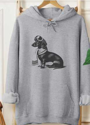Dachshund Winter Sport Hoodie