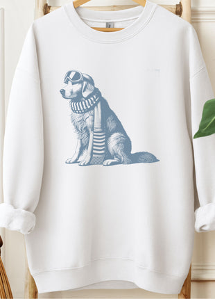 Golden Retriever Winter Sport Sweatshirt