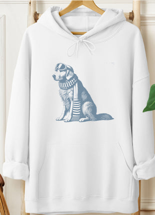 Golden Retriever Winter Sport Hoodie