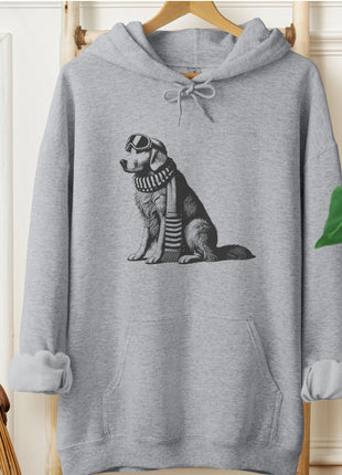 Golden Retriever Winter Sport Hoodie