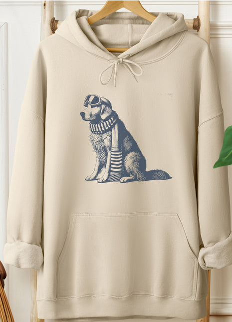Golden Retriever Winter Sport Hoodie