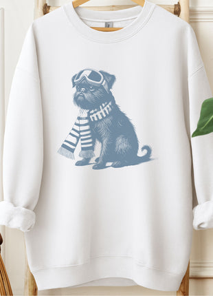 Brussels Griffon Griff Winter Sport Sweatshirt