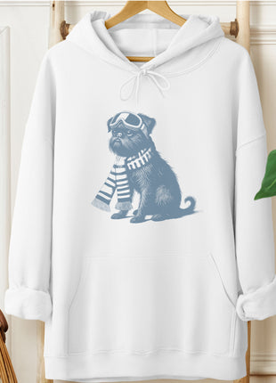 Brussels Griffon Griff Winter Sport Hoodie