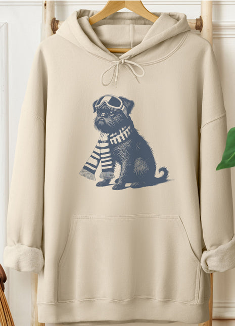 Brussels Griffon Griff Winter Sport Hoodie