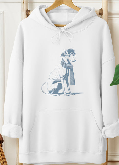 Italian Greyhound Whippet Iggy Winter Sport Hoodie