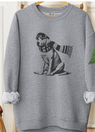 Labrador Retriever Winter Sport Sweatshirt