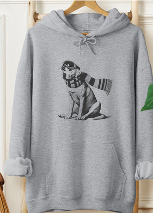 Labrador Retriever Winter Sport Hoodie