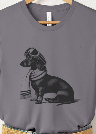 Weenie Dachshund Winter Sport T-Shirt