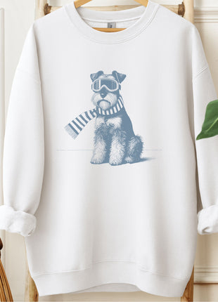 Schnauzer Winter Sport Sweatshirt