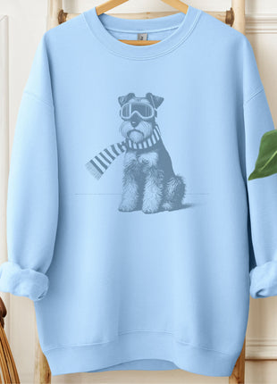 Schnauzer Winter Sport Sweatshirt