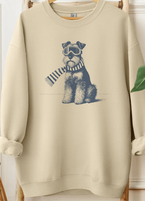 Schnauzer Winter Sport Sweatshirt
