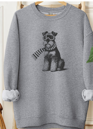 Schnauzer Winter Sport Sweatshirt
