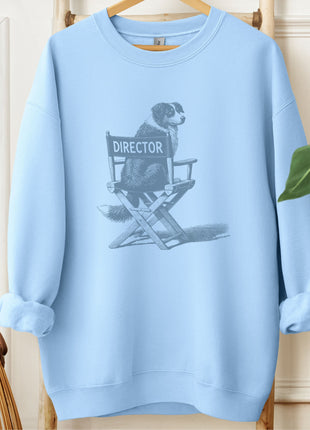 Australian Shepherd Aussie Director Chair Sweatshirt
