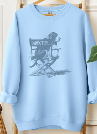 Basset Hound Director Chair Sweatshirt