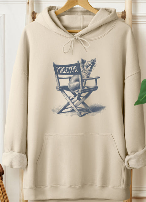 Chihuahua Director's Chair Hoodie