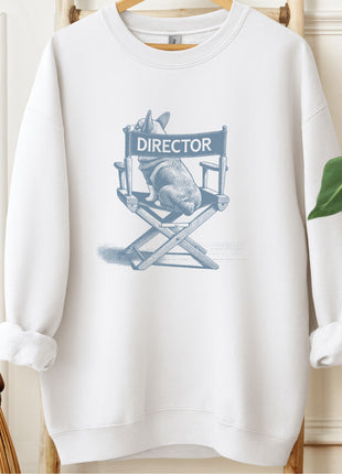 Corgi Director Chair Sweatshirt