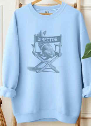 Corgi Director Chair Sweatshirt