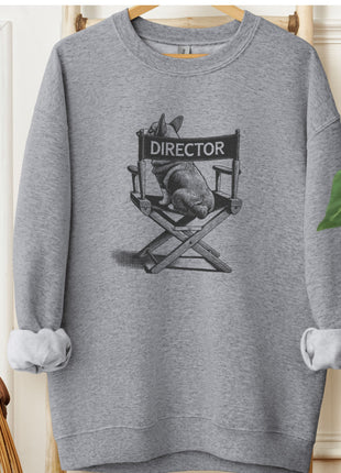 Corgi Director Chair Sweatshirt