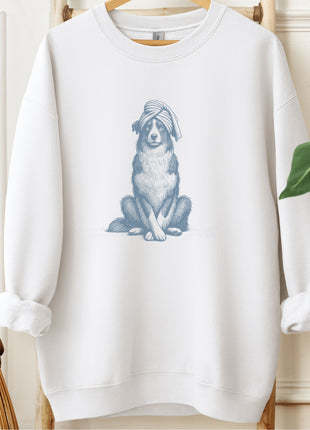 Australian Shepherd Aussie Spa Bath Sweatshirt