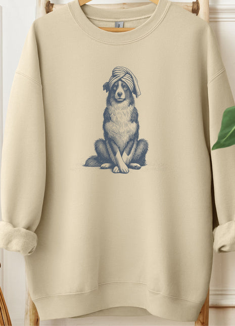 Australian Shepherd Aussie Spa Bath Sweatshirt