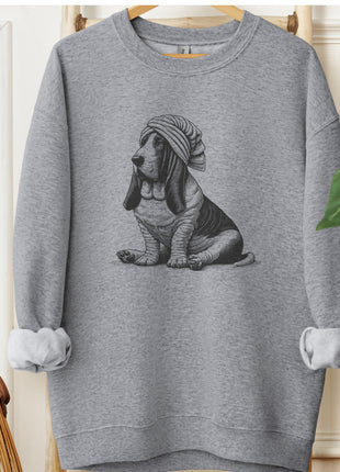 Basset Hound Spa Bath Sweatshirt