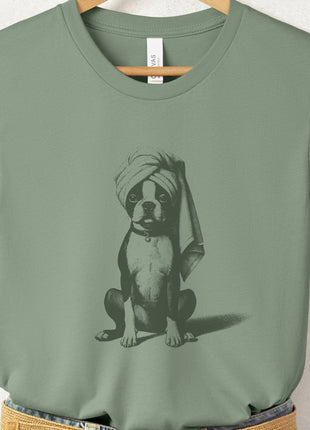 Boston Terrier Spa Bath T-Shirt