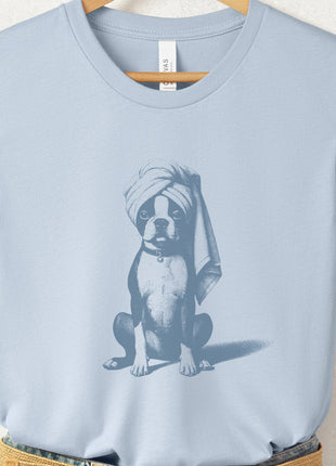 Boston Terrier Spa Bath T-Shirt