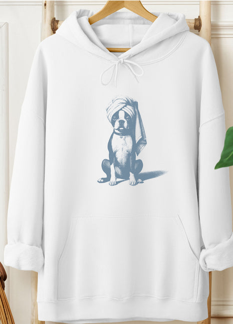 Boston Terrier Spa Bath Hoodie