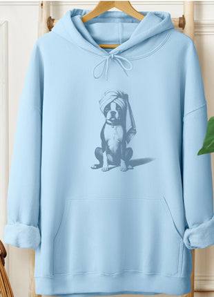 Boston Terrier Spa Bath Hoodie