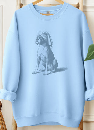Boxer Dog Spa Bath Sweatshirt