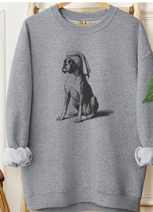Boxer Dog Spa Bath Sweatshirt