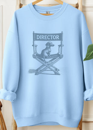 Dachshund Weenie Director Chair Sweatshirt