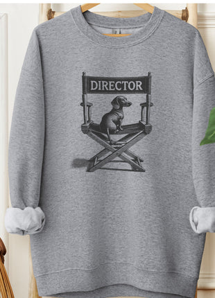 Dachshund Weenie Director Chair Sweatshirt