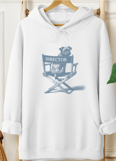 Brussels Griffon Griff Director's Chair Hoodie