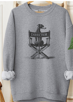 Italian Greyhound Whippet Director Chair Sweatshirt